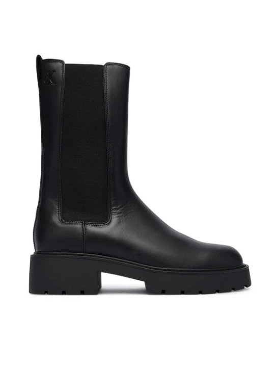 Zdjęcie produktu Calvin Klein Sztyblety Chunky High Chelsea YW0YW01909 Czarny