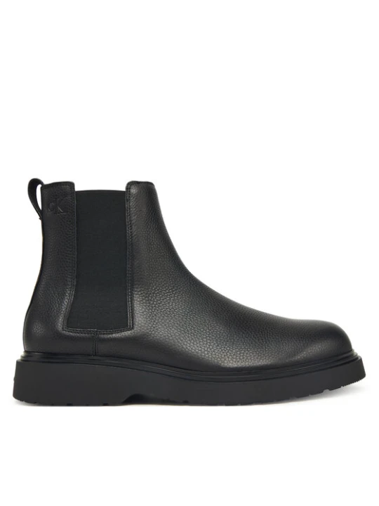 Zdjęcie produktu Calvin Klein Sztyblety Combat Ess Chelsea Boot Lth YM0YM01374 Czarny