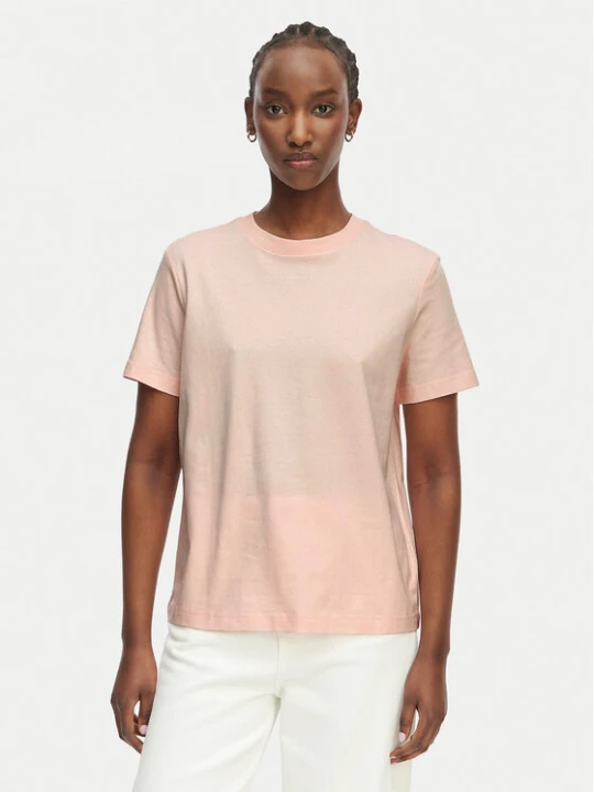 Zdjęcie produktu Calvin Klein T-Shirt 20s Classic Logo LV147C857G Różowy jasny Regular Fit