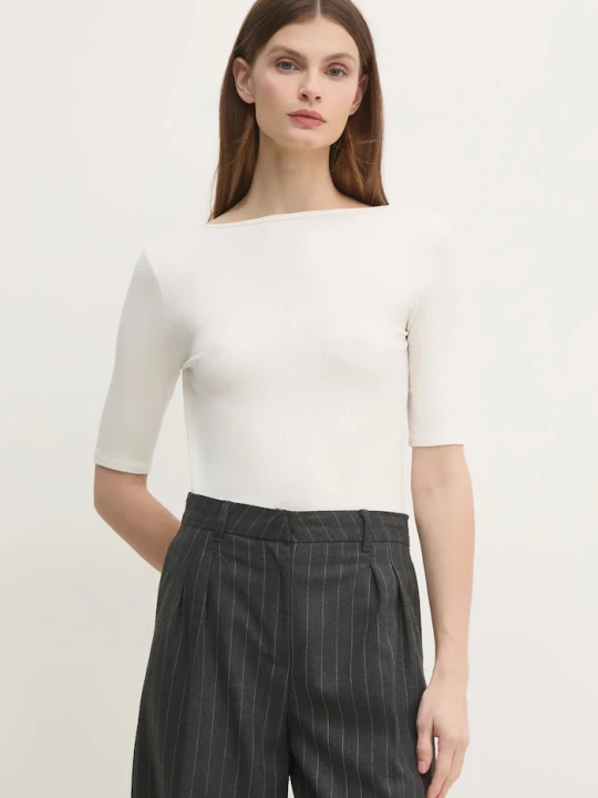 Zdjęcie produktu Calvin Klein t-shirt beżowy