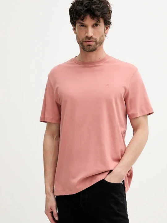 Zdjęcie produktu Calvin Klein T-shirt męski bawełniany pomarańczowy