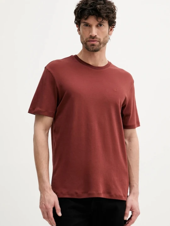 Zdjęcie produktu Calvin Klein T-shirt męski bawełniany czerwony