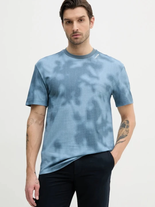 Zdjęcie produktu Calvin Klein t-shirt bawełniany niebieski