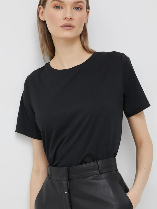 Zdjęcie produktu Calvin Klein t-shirt bawełniany czarny