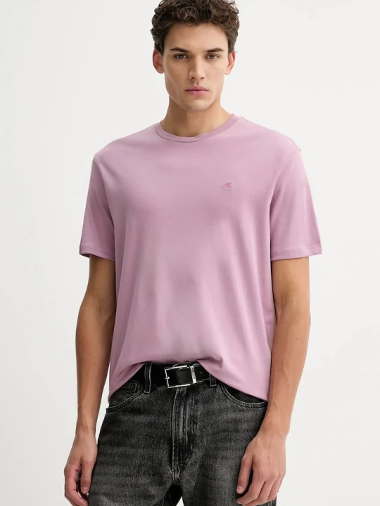 Zdjęcie produktu Calvin Klein T-shirt męski bawełniany fioletowy