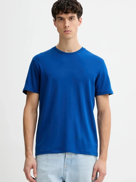 Zdjęcie produktu Calvin Klein T-shirt męski bawełniany niebieski