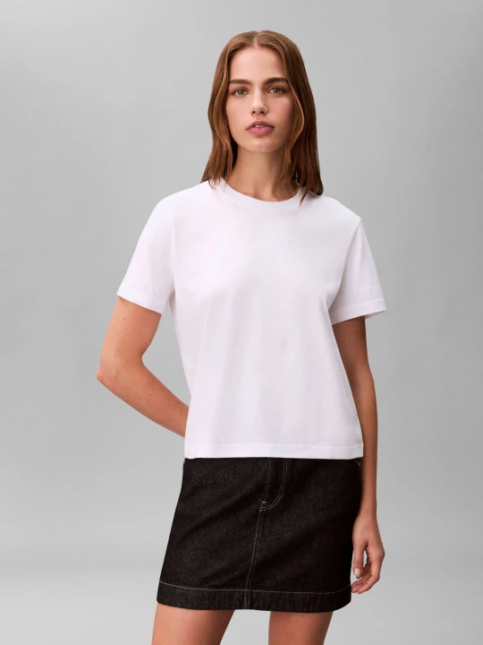 Zdjęcie produktu Calvin Klein T-shirt | Classic fit biały