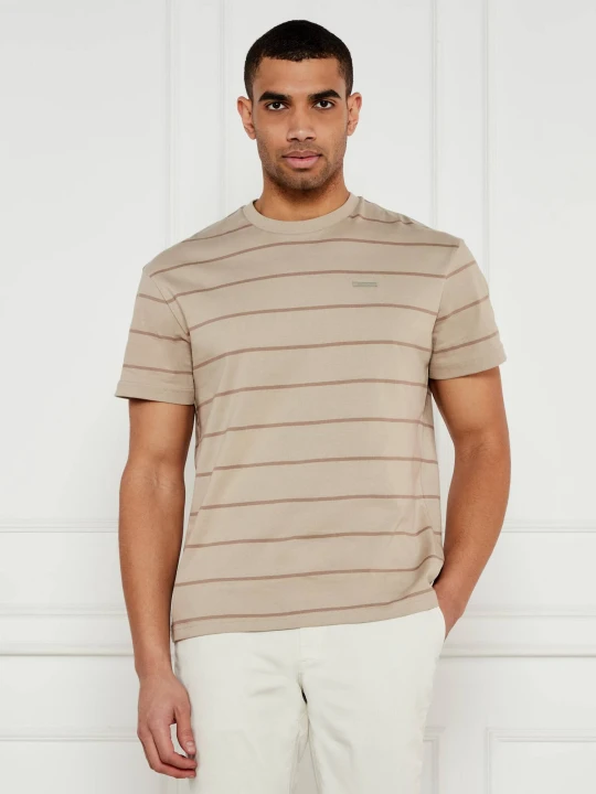 Zdjęcie produktu Calvin Klein T-shirt | Comfort fit beżowy