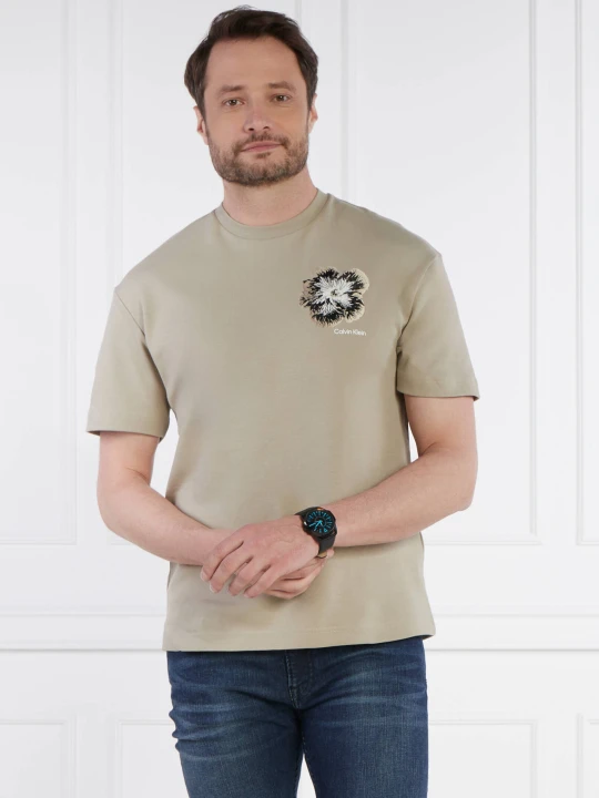 Zdjęcie produktu Calvin Klein T-shirt | Comfort fit beżowy