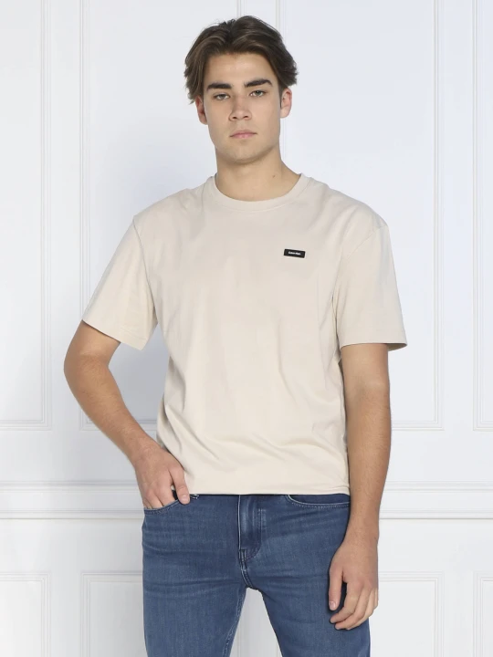 Zdjęcie produktu Calvin Klein T-shirt | Comfort fit beżowy