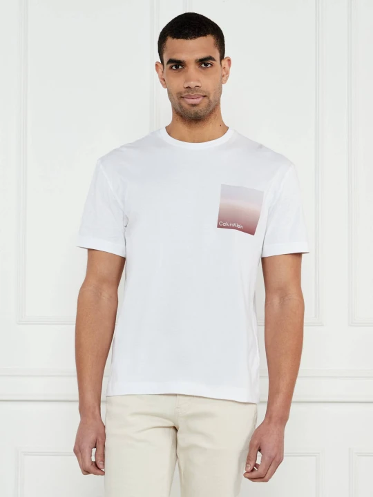Zdjęcie produktu Calvin Klein T-shirt | Comfort fit biały