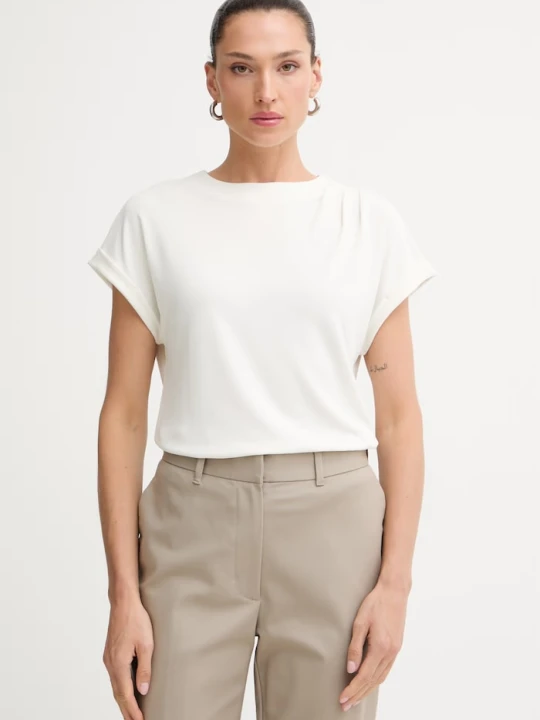 Zdjęcie produktu Calvin Klein T-shirt damski beżowy