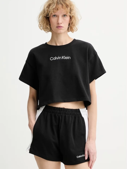 Zdjęcie produktu Calvin Klein T-shirt damski bawełniany czarny