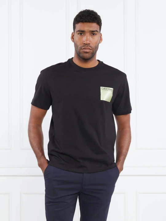 Zdjęcie produktu Calvin Klein T-shirt ELEMENTA PHOTO BACK PRINT TEE czarny