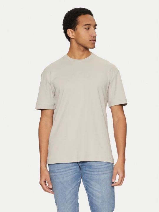 Zdjęcie produktu Calvin Klein T-Shirt K10K114167 Beżowy Slim Fit