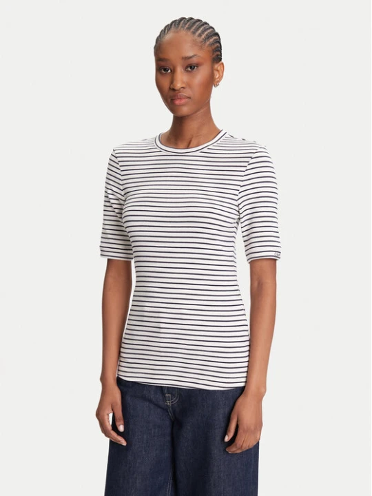 Zdjęcie produktu Calvin Klein T-Shirt LV044B232G Granatowy Regular Fit
