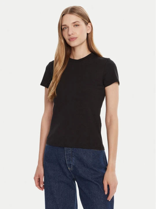 Zdjęcie produktu Calvin Klein T-Shirt LV044C216G Czarny Regular Fit