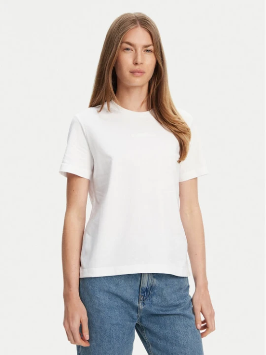 Zdjęcie produktu Calvin Klein T-Shirt LV044C905G Biały Regular Fit
