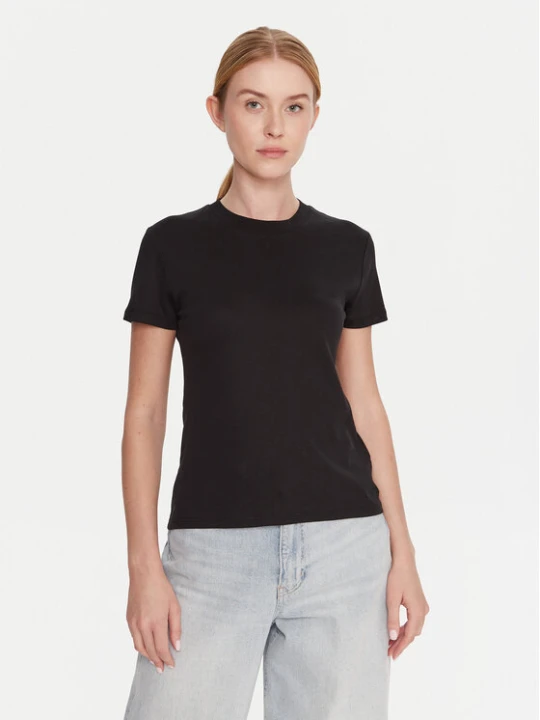 Zdjęcie produktu Calvin Klein T-Shirt LV044D201G Czarny Regular Fit