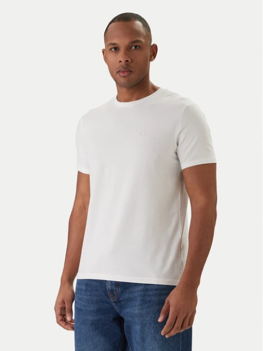 Zdjęcie produktu Calvin Klein T-Shirt LV04LC240G Biały Slim Fit