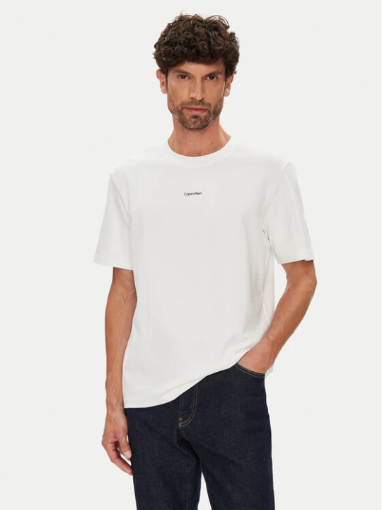 Zdjęcie produktu Calvin Klein T-Shirt LV04LC241G Biały Regular Fit