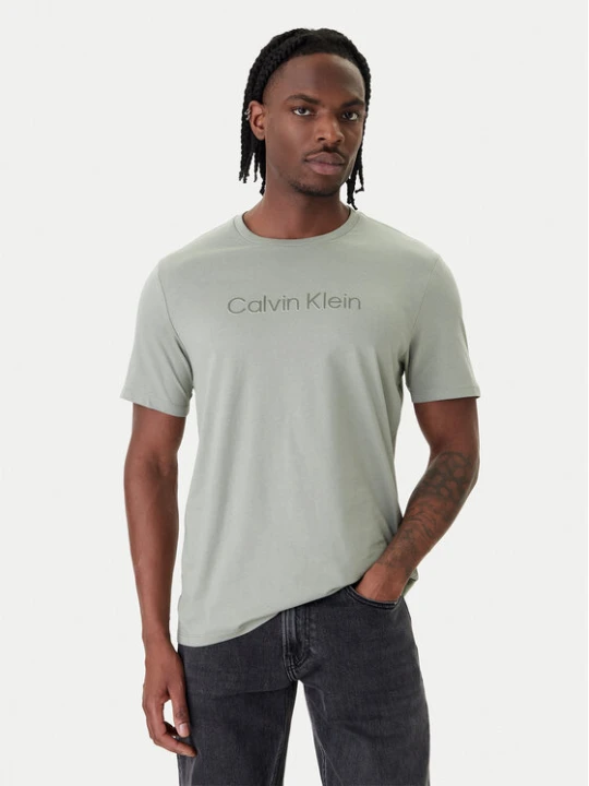 Zdjęcie produktu Calvin Klein T-Shirt LV04LF809G Szary Regular Fit