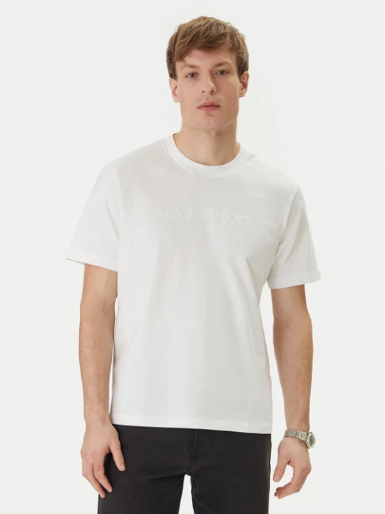 Zdjęcie produktu Calvin Klein T-Shirt LV04LF811G Biały Regular Fit