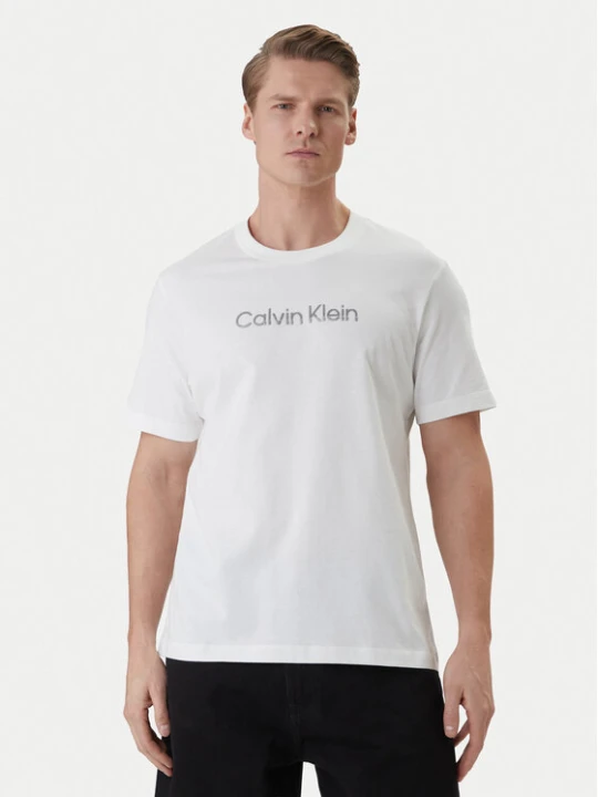 Zdjęcie produktu Calvin Klein T-Shirt LV04LF813G Biały Regular Fit