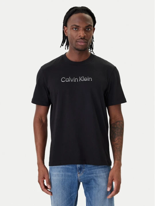 Zdjęcie produktu Calvin Klein T-Shirt LV04LF813G Czarny Regular Fit