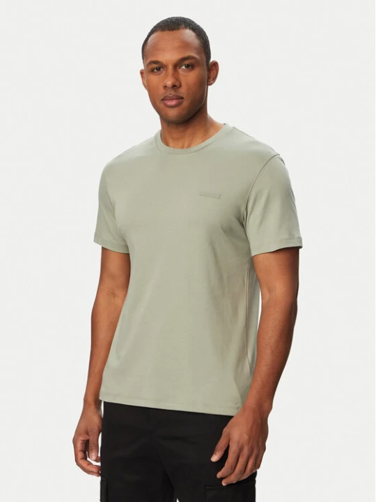 Zdjęcie produktu Calvin Klein T-Shirt LV04LG222G Khaki Slim Fit