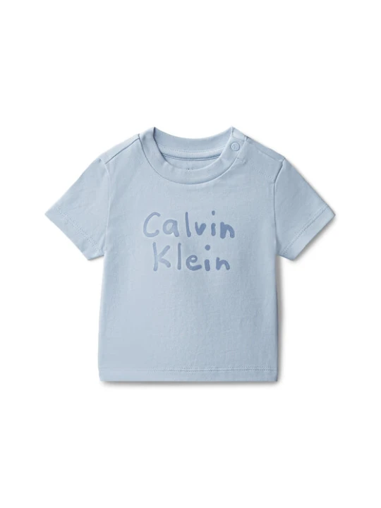 Zdjęcie produktu Calvin Klein T-Shirt LVCKSJA52B Niebieski Regular Fit