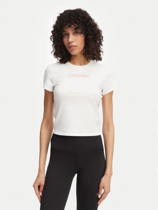 Zdjęcie produktu Calvin Klein T-Shirt LVGWS6K240 Biały Regular Fit