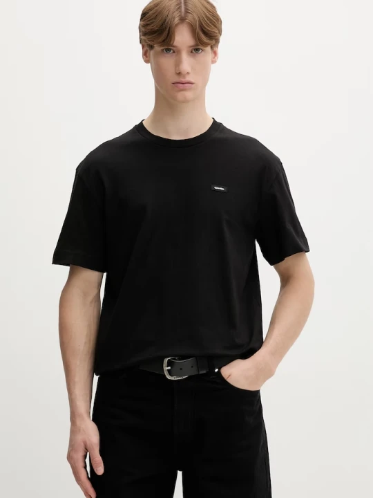 Zdjęcie produktu Calvin Klein T-shirt męski bawełniany czarny