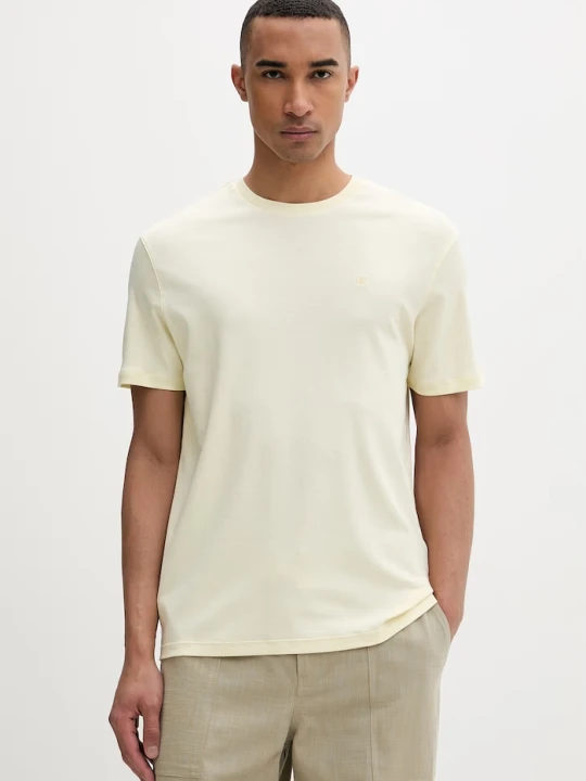 Zdjęcie produktu Calvin Klein T-shirt męski bawełniany żółty