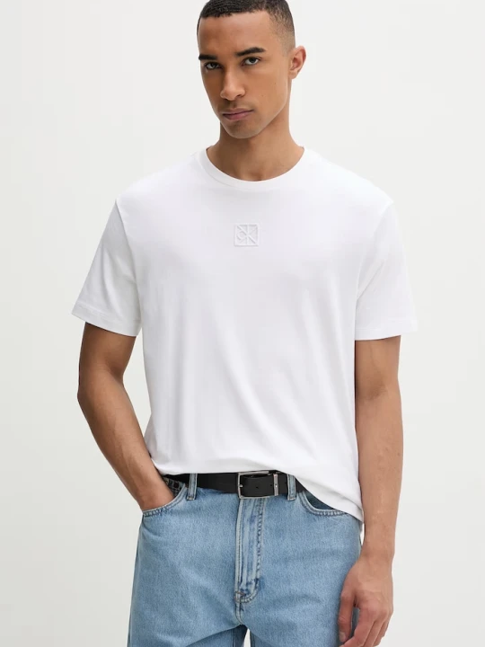 Zdjęcie produktu Calvin Klein T-shirt męski bawełniany biały