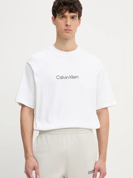 Zdjęcie produktu Calvin Klein T-shirt męski bawełniany biały