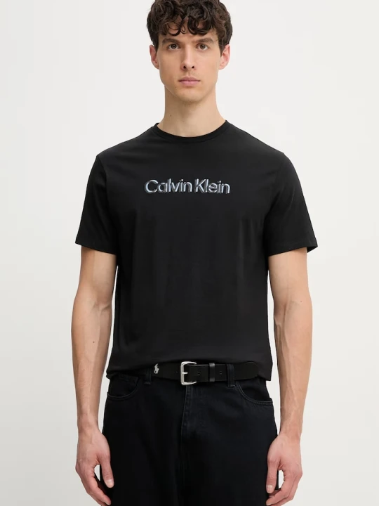 Zdjęcie produktu Calvin Klein T-shirt męski bawełniany czarny