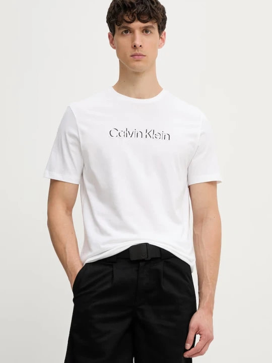 Zdjęcie produktu Calvin Klein T-shirt męski bawełniany biały