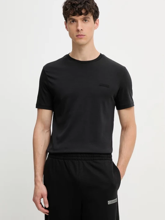 Zdjęcie produktu Calvin Klein T-shirt męski bawełniany czarny