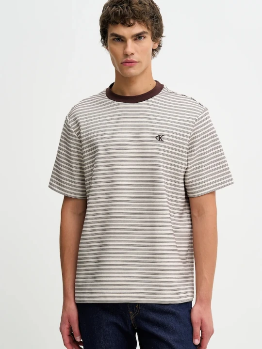 Zdjęcie produktu Calvin Klein t-shirt brązowy