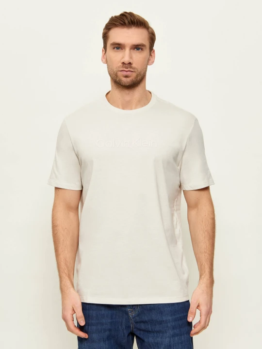 Zdjęcie produktu Calvin Klein T-shirt | Regular Fit beżowy