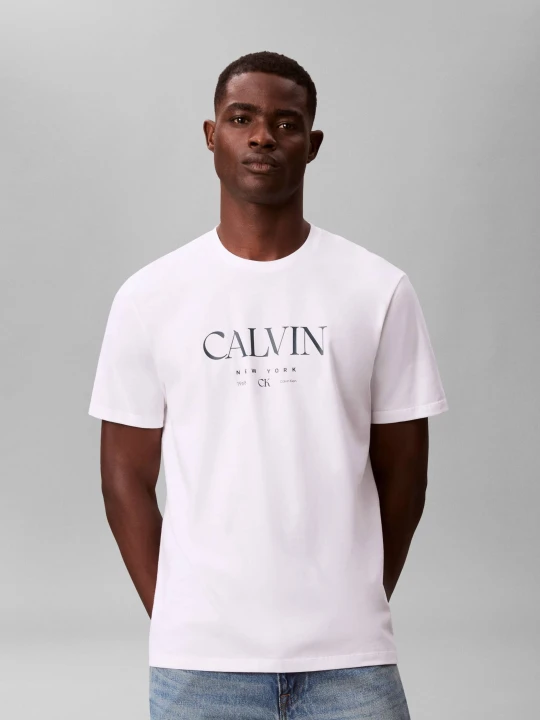 Zdjęcie produktu Calvin Klein T-shirt | Regular Fit biały