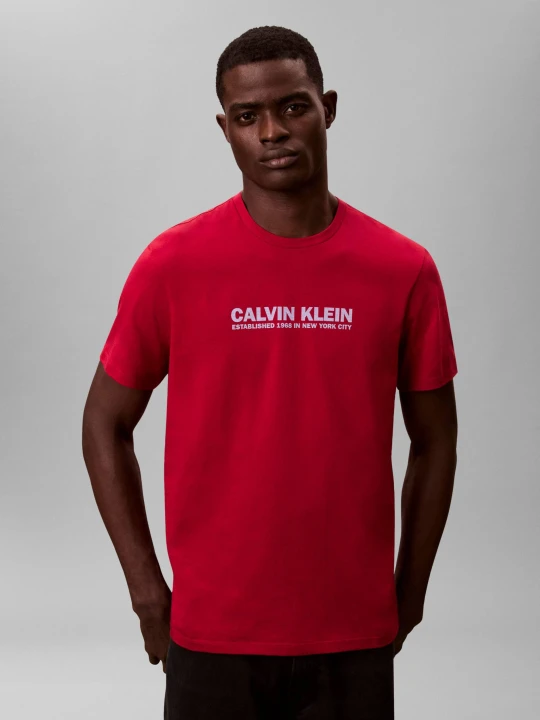 Zdjęcie produktu Calvin Klein T-shirt | Regular Fit czerwony
