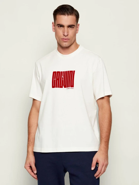Zdjęcie produktu Calvin Klein T-shirt | Regular Fit ecru