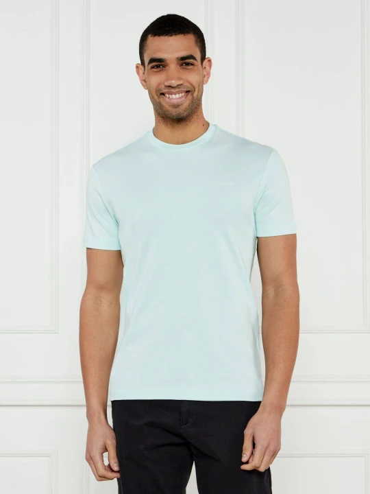 Zdjęcie produktu Calvin Klein T-shirt | Regular Fit turkusowy
