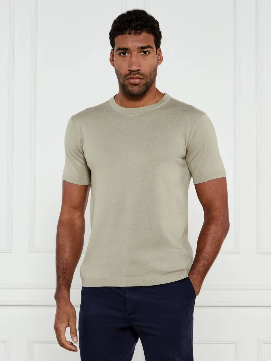 Zdjęcie produktu Calvin Klein T-shirt | Regular Fit beżowy