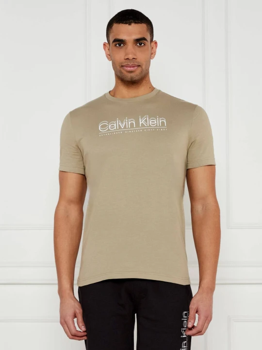 Zdjęcie produktu Calvin Klein T-shirt | Regular Fit beżowy