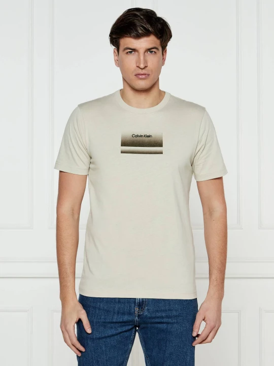 Zdjęcie produktu Calvin Klein T-shirt | Regular Fit beżowy
