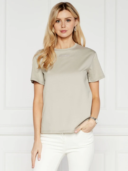 Zdjęcie produktu Calvin Klein T-shirt | Regular Fit beżowy