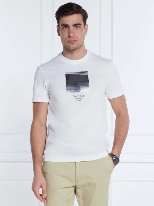 Zdjęcie produktu Calvin Klein T-shirt | Regular Fit biały